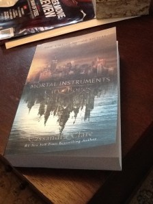 Cassandra Clare's copy of the Movie Tie in City of Bones