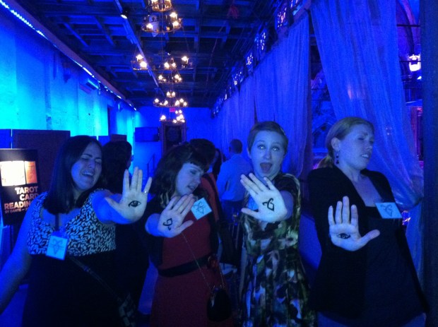 Me, Amy, Kimmy and Amy doing our distressed Clary pose