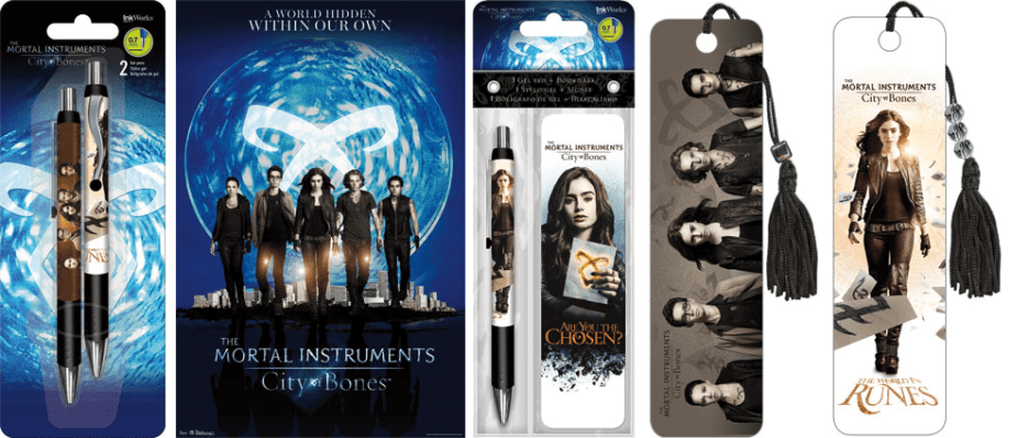 New ‘MORTAL INSTRUMENTS’ pens, posters and bookmarks from Trends ...