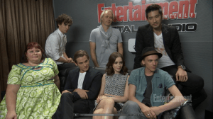 Comic-Con EW interview Cast