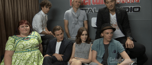 Comic-Con EW interview Cast