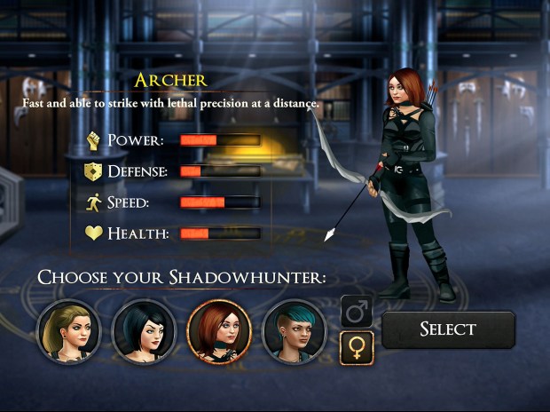 Mortal Instruments_CharacterSelect_Female