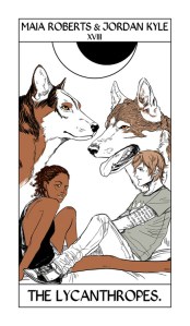 Cassandra Jean Tarot Card of Maia and Jordan