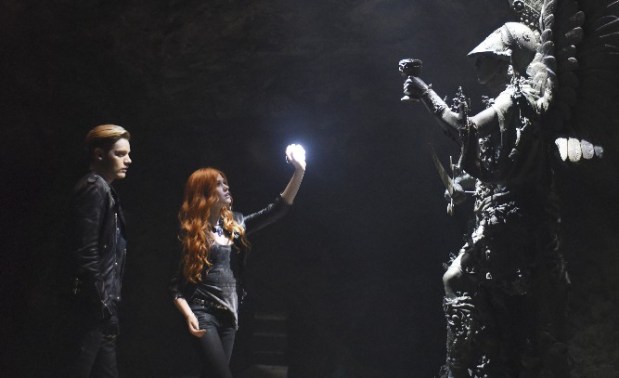 SHADOWHUNTERS - ABC Family's "Shadowhunters" premieres Tuesday, January 12, 2016 on Freeform. ABC Family is becoming Freeform in January 2016. (ABC Family/John Medland) DOMINIC SHERWOOD, KATHERINE MCNAMARA