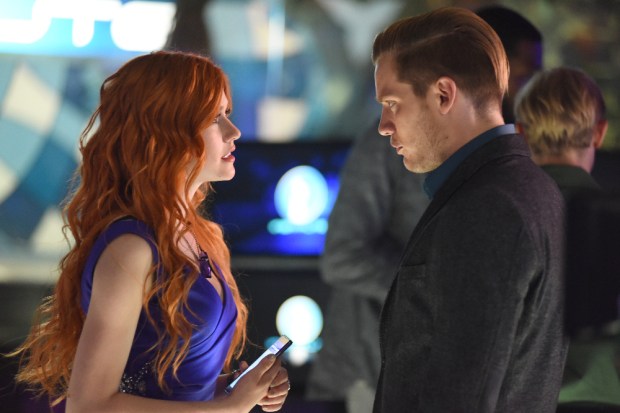 SHADOW HUNTERS - "This World Inverted" - Clary finds herself is a strange reality in “This World Inverted,” an all-new episode of “Shadowhunters,” airing TUESDAY, MARCH 15 (9:00 – 10:00 p.m., EST) on Freeform, the new name for ABC Family. (Freeform/John Medland) KATHERINE MCNAMARA, DOMINIC SHERWOOD