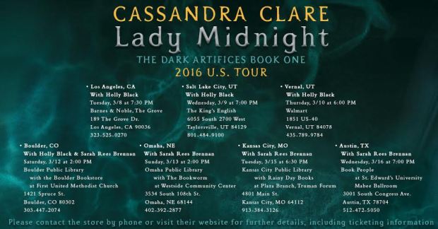 Lady Midnight stops
