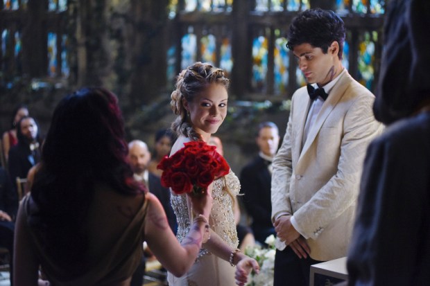 SHADOW HUNTERS - "Malec" - On the eve of Alec and Lydia’s wedding relationships are being examined in “Malec,” an all-new episode of “Shadowhunters,” airing TUESDAY, MARCH 29 (9:00 – 10:00 p.m., EST) on Freeform, the new name for ABC Family. (Freeform/John Medland) STEPHANIE BENNETT, MATTHEW DADDARIO