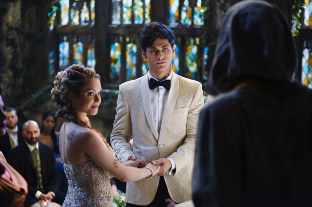SHADOW HUNTERS - "Malec" - On the eve of Alec and Lydia’s wedding relationships are being examined in “Malec,” an all-new episode of “Shadowhunters,” airing TUESDAY, MARCH 29 (9:00 – 10:00 p.m., EST) on Freeform, the new name for ABC Family. (Freeform/John Medland) STEPHANIE BENNETT, MATTHEW DADDARIO